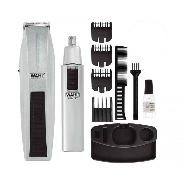 Set De Recortadora De Barba Wahl Battery Moustache