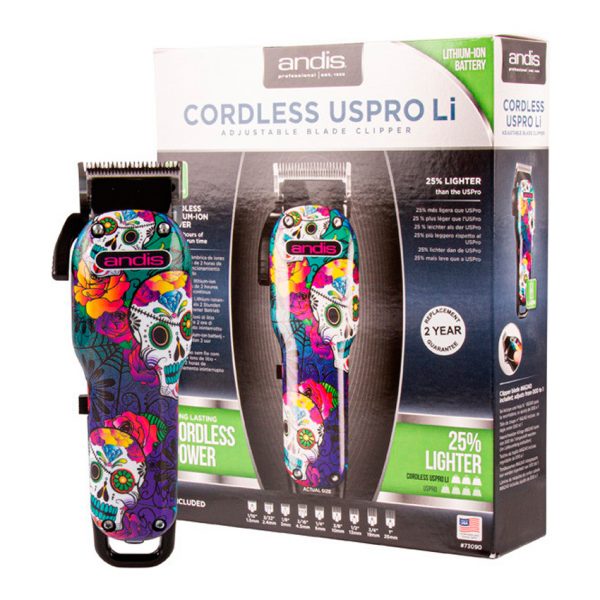 Máquina de corte inalámbrica ANDIS Uspro Li Sugar Skull cordless