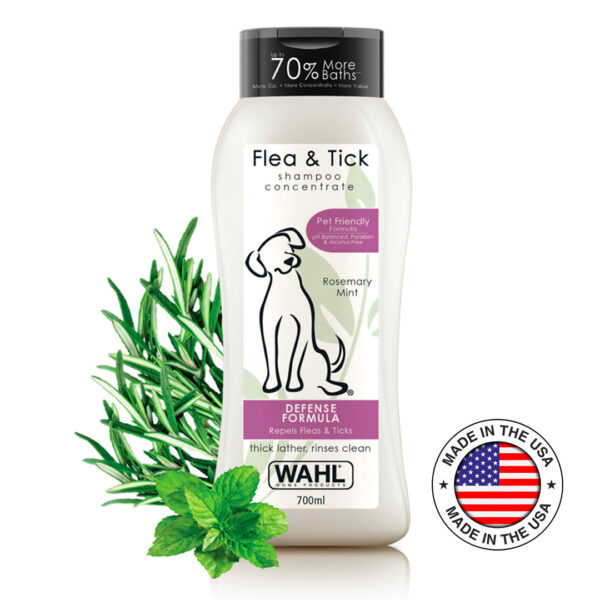 Shampoo Para Mascotas Wahl DOG SHAMPOO – FLEA & TICK SHAMPOO