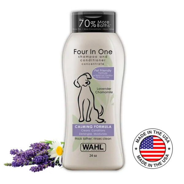 Shampoo Para Mascotas Wahl DOG SHAMPOO – FOUR IN ONE CALMING FORMULA